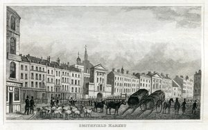 Smithfield Markt von Unbekannt