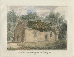 Statfold Kapelle: Aquarell, nd [?Mitte 19. Jh.]