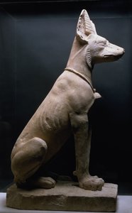 Statue eines Hundes, Mesopotamien, ca. 5000-1000 v. Chr. von Unbekannt