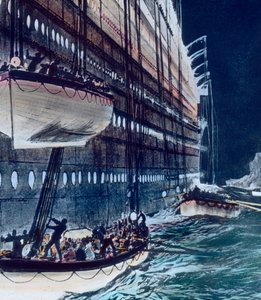 Dampfschiff auf großer Reise