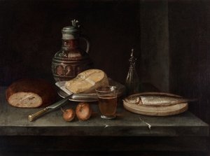 Stillleben mit Käse