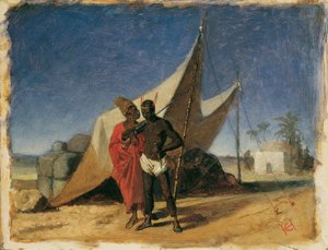 Szene in Nordafrika
