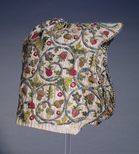 Frauenhaube, englisch, spätes 16. Jahrhundert von Unbekannt
