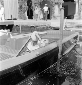 Die Schauspielerin Greta Garbo - Venedig - 1955