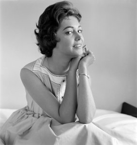 Die Schauspielerin Inge Schöner in Venedig - 1958