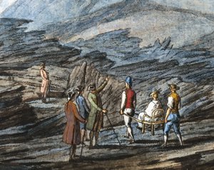 Das Atrio di Cavallo Tal, Königreich Neapel, ca. 1770