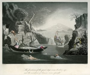 Der Beginn der Flut - Bibel von Unbekannter Künstler