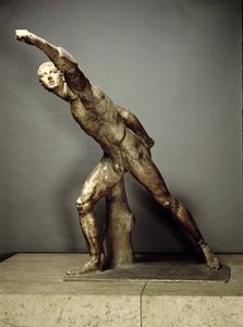 Der Borghese Gladiator, griechisch, ca. 50 v. Chr.