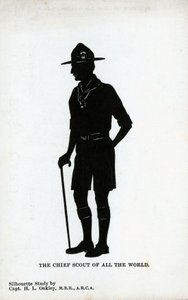 Der Chefpfadfinder der Welt, Baden-Powell, ca. 1930er Jahre