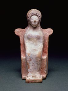 Die Göttin Athena, griechisch, ca. 490 v. Chr.