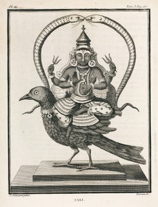 Der hinduistische Gott Sani von Unbekannt