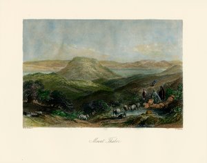 Das Heilige Land - Berg Thabor - Bibel von Unbekannter Künstler