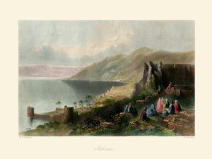 Das Heilige Land - Tiberias - Bibel von Unbekannter Künstler