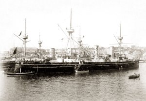 Der italienische Torpedo „Etna“ um 1885 von Unbekannter Künstler