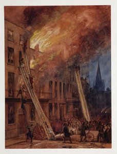 Feuerwehrleiter der Royal Society von Unbekannt