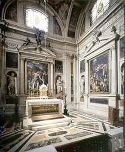 Die Salviati-Kapelle (Capella Salviati) Ansicht des Altars von Benjamin Baud