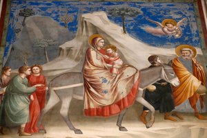 Die Scrovegni-Kapelle. Fresko von Giotto