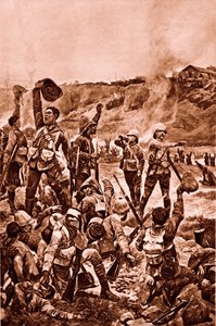 Die Kapitulation von Cronje bei Paardeberg