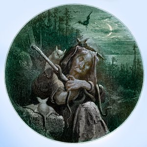 Der Sturm - Shakespeare von Doré von Unbekannter Künstler