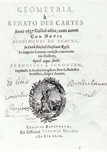 Die Geometrie von René Descartes von Unbekannter Künstler