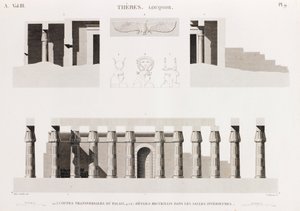 Theben, Luxor von Unbekannt