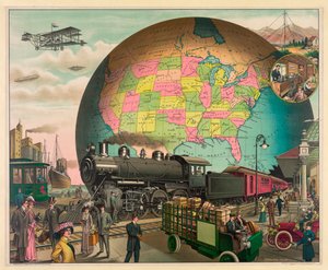 Transport von 1910, Vereinigte Staaten, ca. 1910