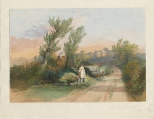 Trentham - "The Green Bough": Aquarell, undatiert [?19. Jh.] von Unbekannt