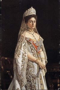 Zarin Alexandra Fjodorowna (1872-1918).