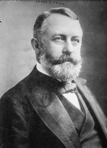 Undatiertes Foto von Henry C. Frick (s/w Foto) von Benjamin Baud