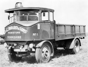 Vereinigtes Königreich: Ein Dampfwagen. um 1930