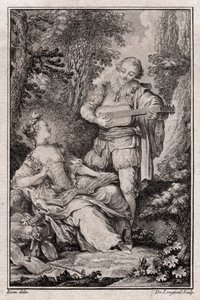 Ohne Titel Genreszene, Paris 1766