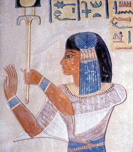 Tal der Königinnen, ein Sohn von Ramses II. Stätte von Luxor, Ägypten
