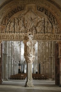 Basilika von Vézelay, Narthex-Tor, Vézelay, Frankreich