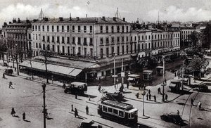 Ansicht der Jean-Jaures-Kreuzung in Toulouse, Haute Garonne (Postkarte ca. 1910) von Unbekannter Künstler
