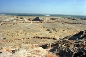 Ansicht des Zikkurats, gebaut vom elamitischen König Untash-Gal (1265-46 v. Chr.) (Foto) von Unbekannt