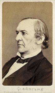 William Ewart Gladstone, englischer liberaler Staatsmann, um 1870er