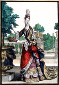Winter (Allegorie), Mitte des 17. Jahrhunderts (Gravur)