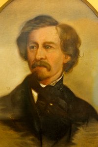 Porträt des jungen Dickens