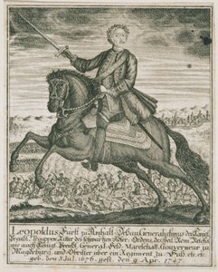 Der preußische Heerführer Leopold I. Fürst von Anhalt-Dessau