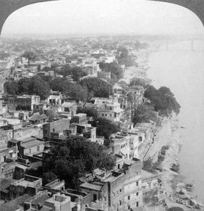 Benares Varanasi, Indien, 1903
