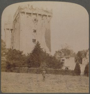 Blarney Castle, das Heiligtum des irischen Witzes - bei Cork, Irland, 1901