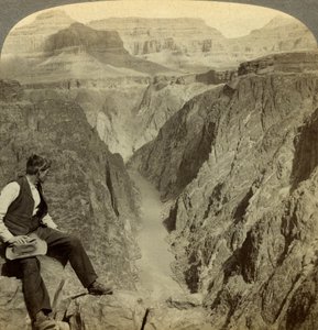 Colorado River, Grand Canyon, Arizona, USA von Underwood and Underwood