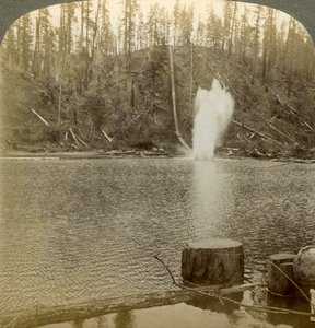 Wasserrutsche, Oregon, USA
