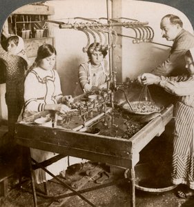 Seidenherstellung, Syrien, 1900er
