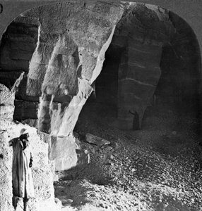 Steinbruchkammern von Masara, Ägypten, 1905