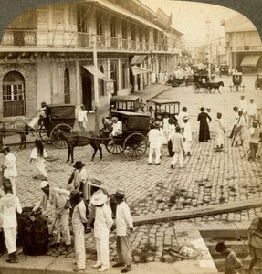 Rosario Road und Binondo Kirche, Manila, Philippinen