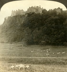 Stirling Castle, der Sitz der alten Könige...Schottland, um 1900 von Underwood and Underwood