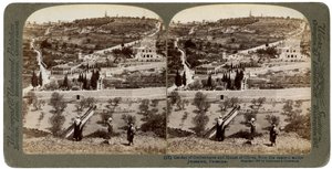 Der Garten Gethsemane und der Ölberg, Palästina