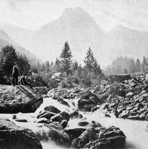 Der Wellhorn bei Rosenlain, Schweiz, frühes 20. Jahrhundert