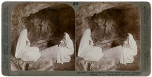 Das Grab Jesu, außerhalb Jerusalems, Palästina, 1904